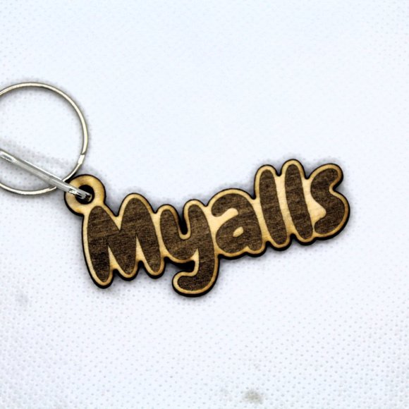 Custom engraved keychain - Picture 3 of 4